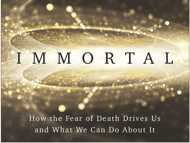 A photo of the cover of my book Immortal